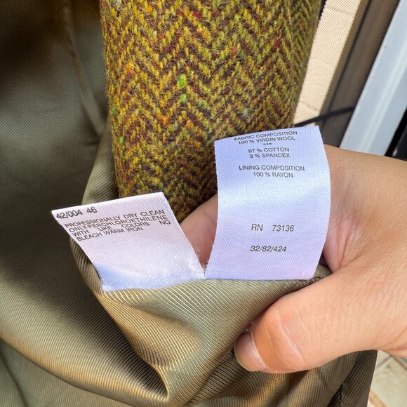 Weekend Max Mara Olive Green Blazer - Picture 13 of 15